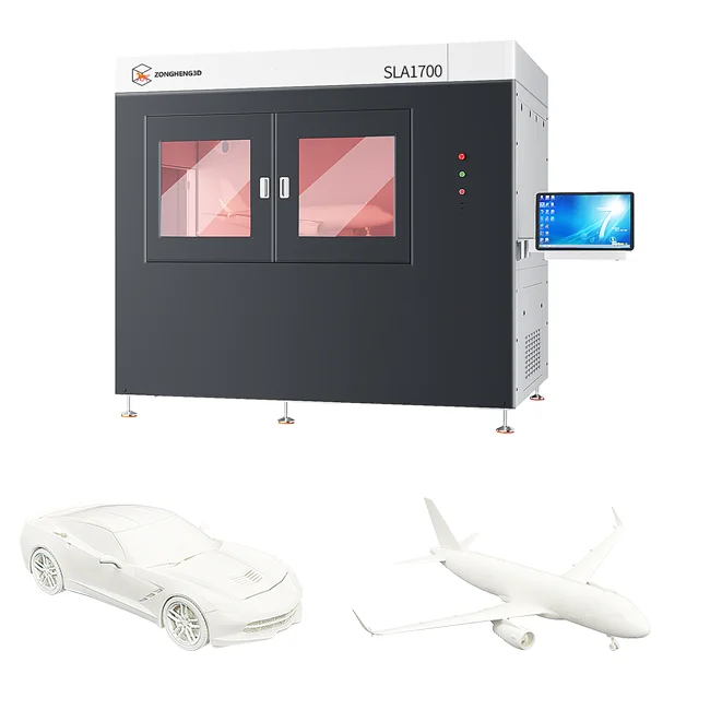 Zongheng SLA1700 Industrial 3D Printer High Accuracy Large Size Additive Screen Printer with Automatic Features New Condition