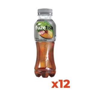 Fuze Zero Peach Iced Tea Refreshing 400ml PET Bottle 12 Bottles/Carton