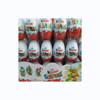 Kinder Surprise Chocolate Eggs With Toys Classic- 24 Count- 480 Grams ...