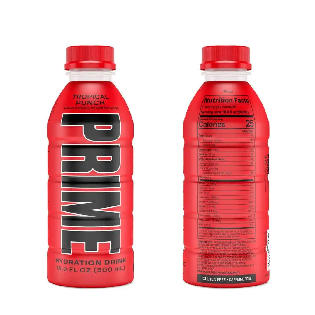 Prime Hydration Energy Drink/prime Energy Drink Bottle Packaging 250ml ...