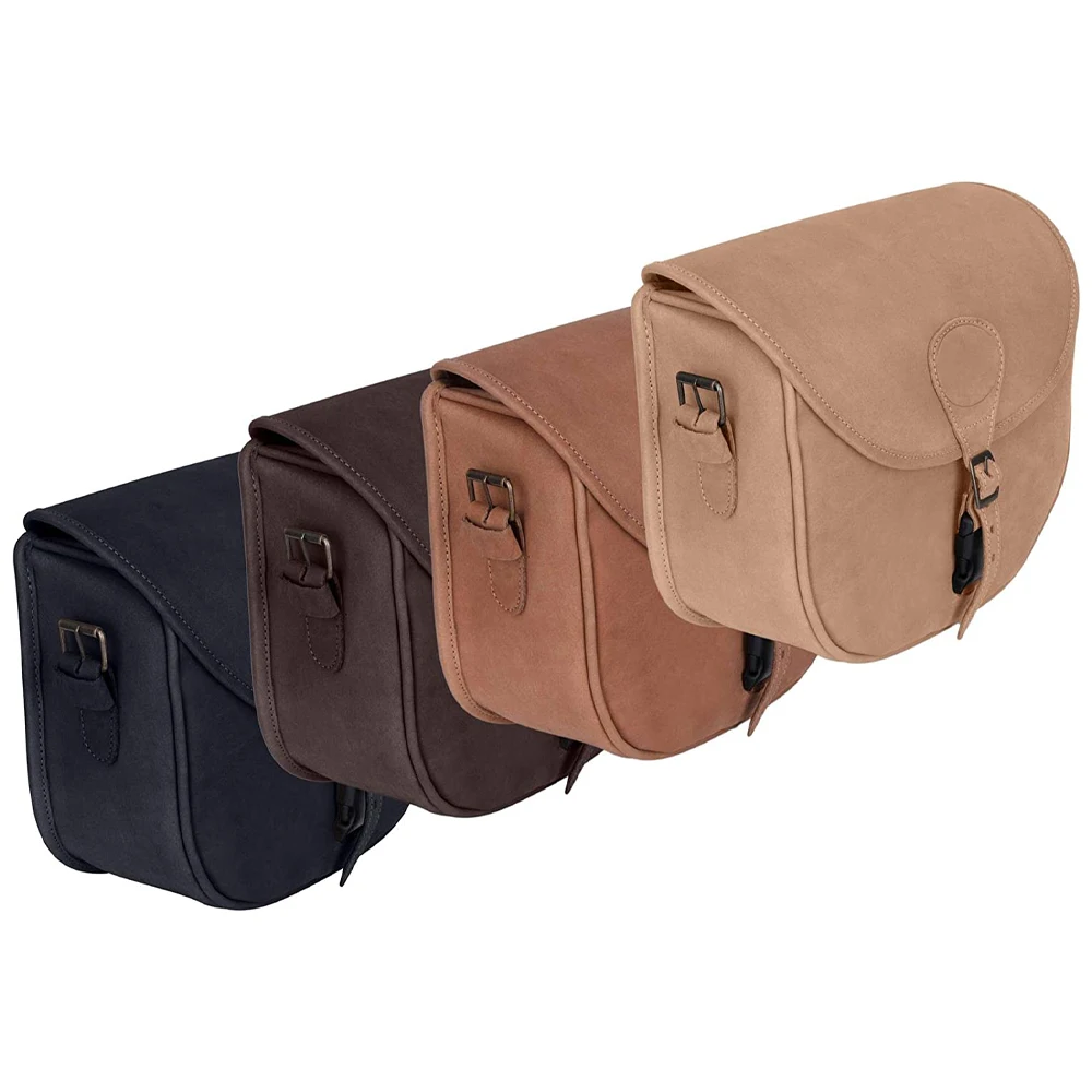 Genuine Leather Quick Loading Cartridge Ammo Shooting Bag Capacity