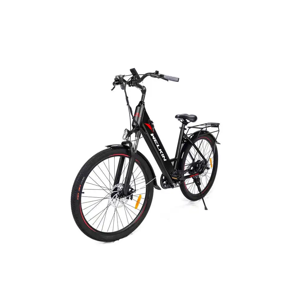 WELKIN WKEM002 City Electric Bike with 250W Rear Hub Motor and Integrated 60km Range Lithium Battery Smart Electronic