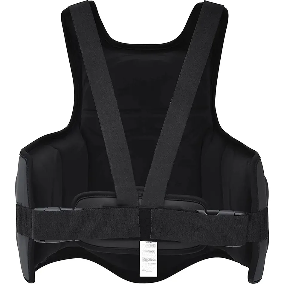 MMA Body Protector Karate Chest Protection with Shield for Kick Boxing and Taekwondo Training Martial Arts Chest Protection