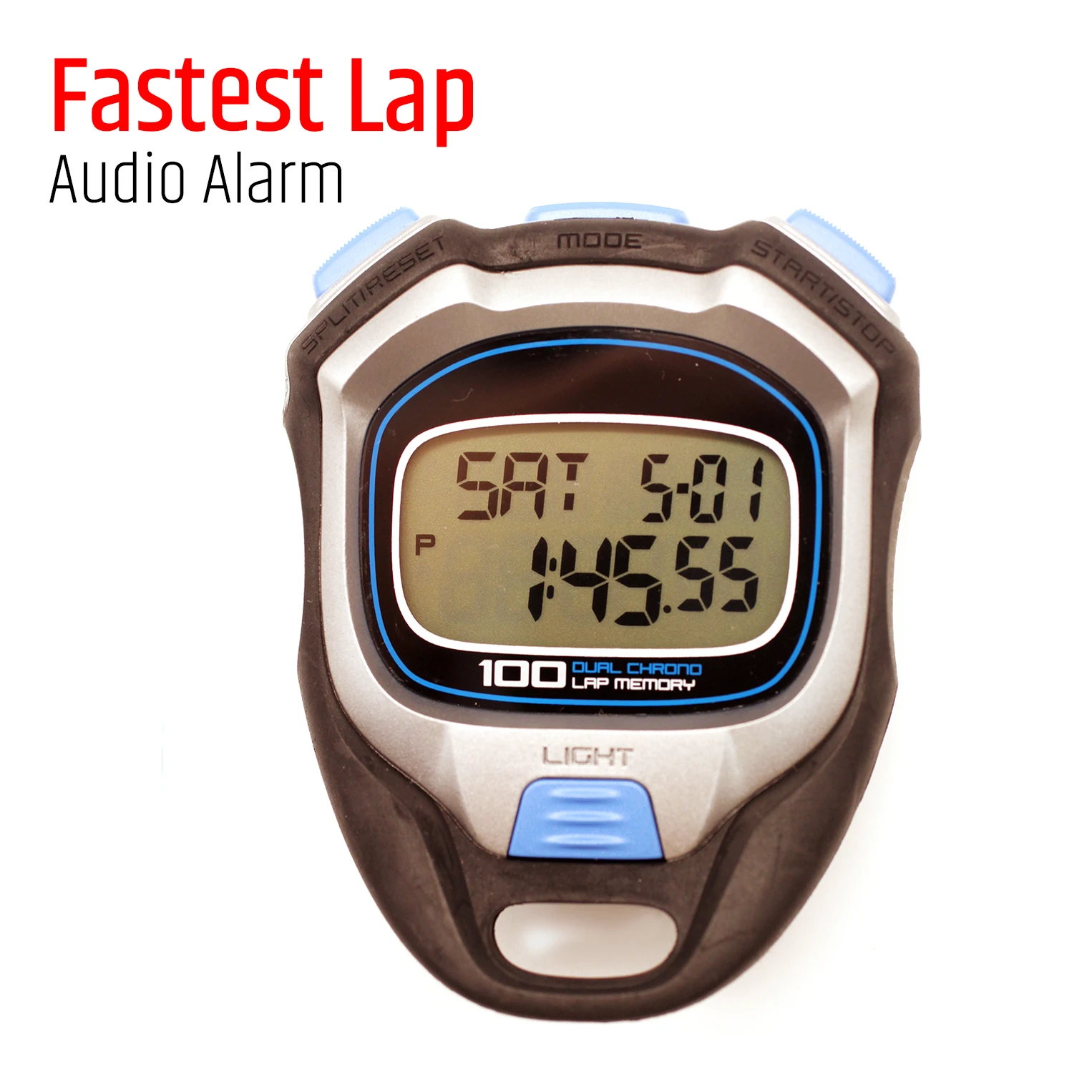 2024 Professional Stopwatch - 100 Lap Split Memory Timer