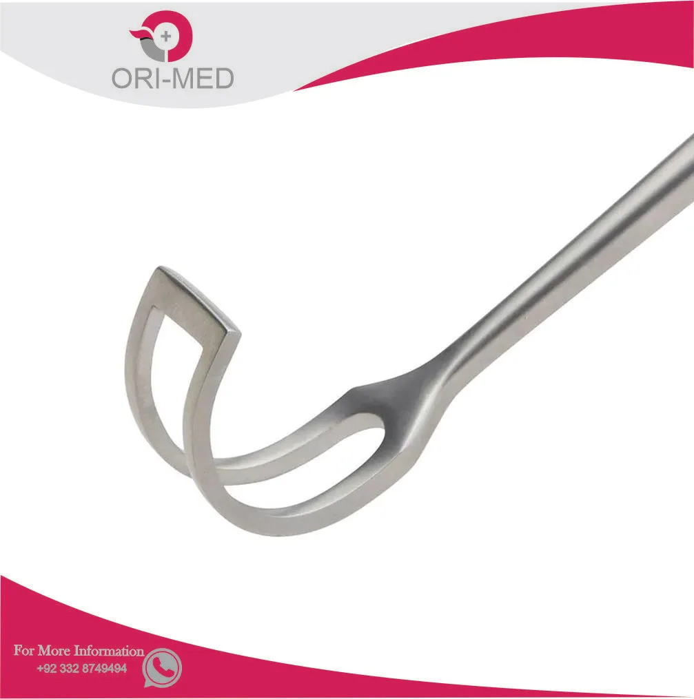 Durham Retractor Single Ended 10mm Wide 215mm Hand Held Surgical