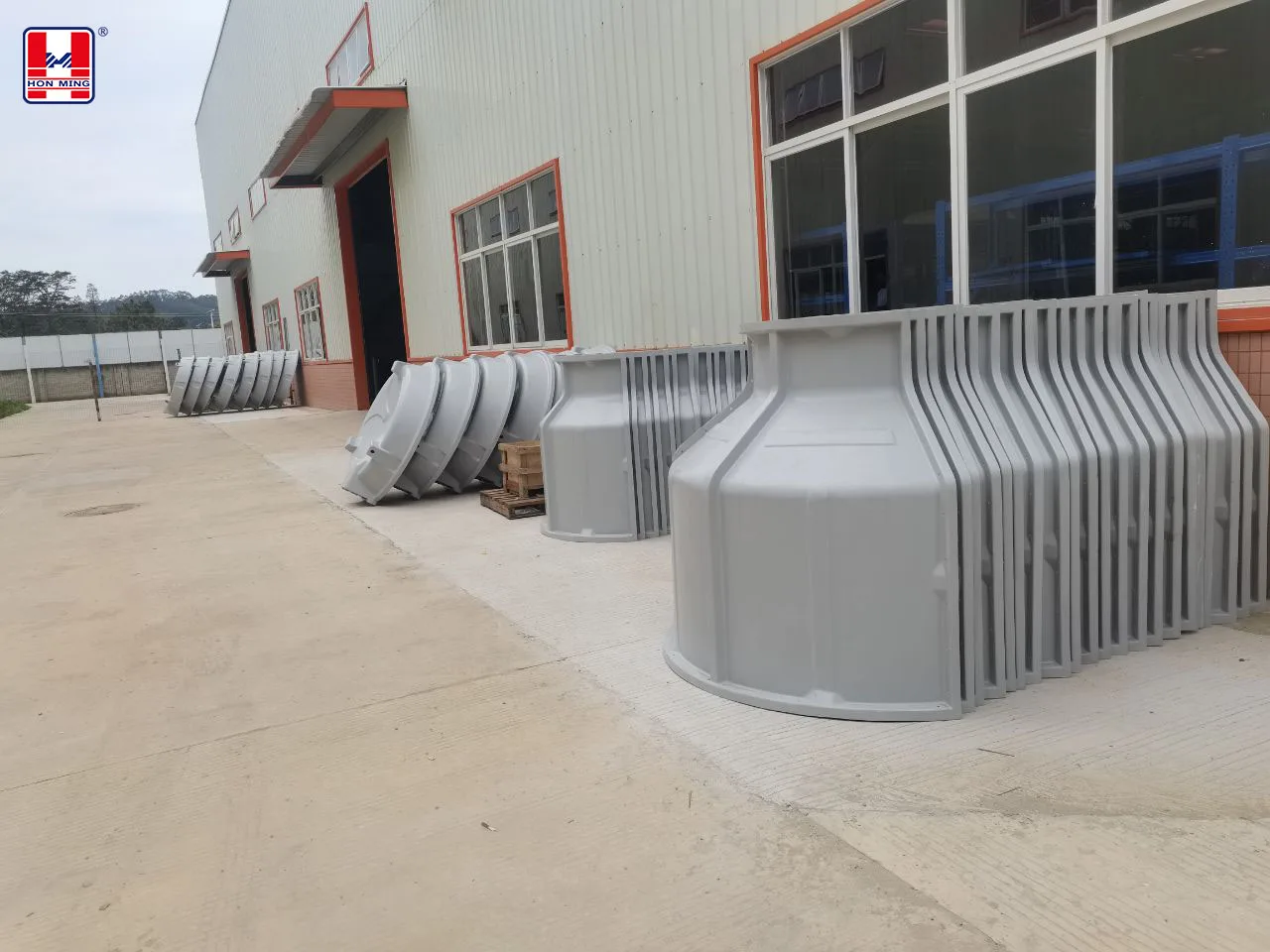 HON MING 70 Ton Small Water Cooling Tower System Manufacturer Direct Small Cooling Towers
