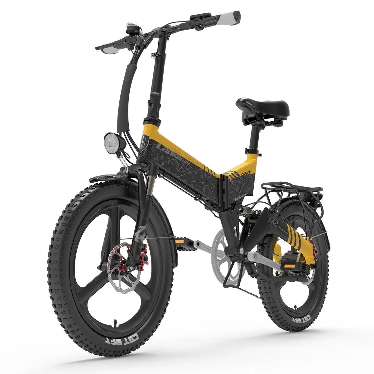 E-Bike G650 20 inch electric bike with 48V 12.8Ah battery, 500W motor