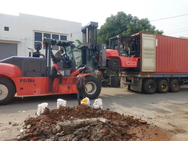 Carretilla diésel de 20 t · Indonesia