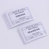 Clear Embossed Labels Stickers