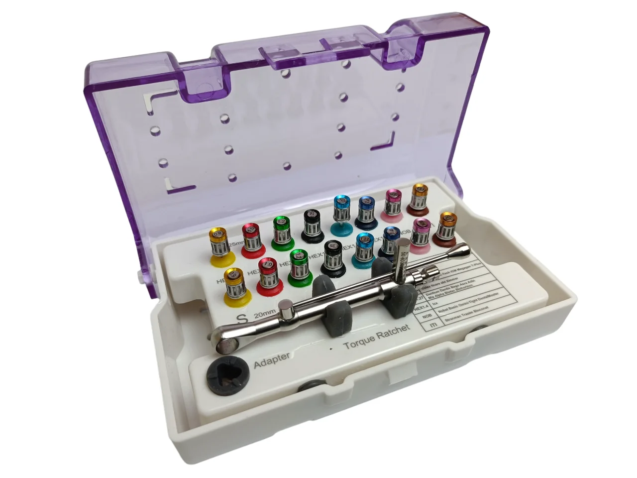 Universal Prosthetic Kit Dental Implant Abutment Torque Wrench Ratchet 16 Driver Buy Universal