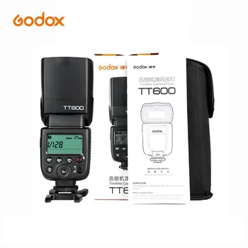 Godox TT600 Professional 2.4G Wireless Flash Speedlite Master/Slave with High-Speed Sync and Rechargeable Battery