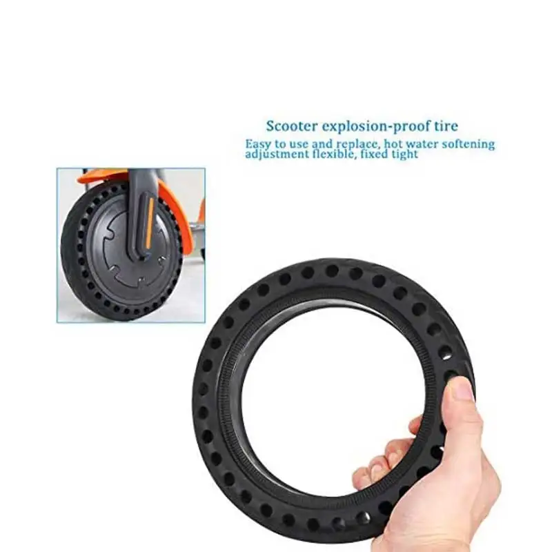 MK083 Zweirad-Scooter, 8,5-Zoll-Vollgummireifen, 500-W-Motorleistung, 25 km/h Höchstgeschwindigkeit, 120 kg maximale Zuladung, Europa-Lager, Doppelsitz