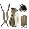 Bolsa de golf con soporte verde oscuro 6 vías
