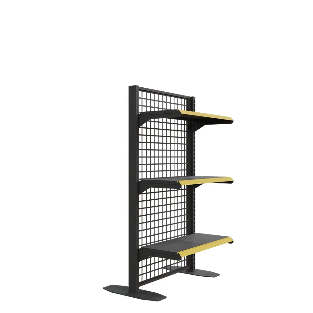 Adong Supermarket Metal Shelves Shop Display Shelves A48 Customized