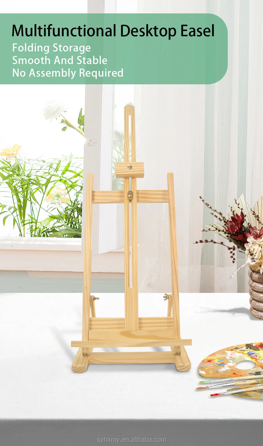 Hshaped Desktop Easel Adjustable Studio Art Easel Painting Display Stand Easels For Artist