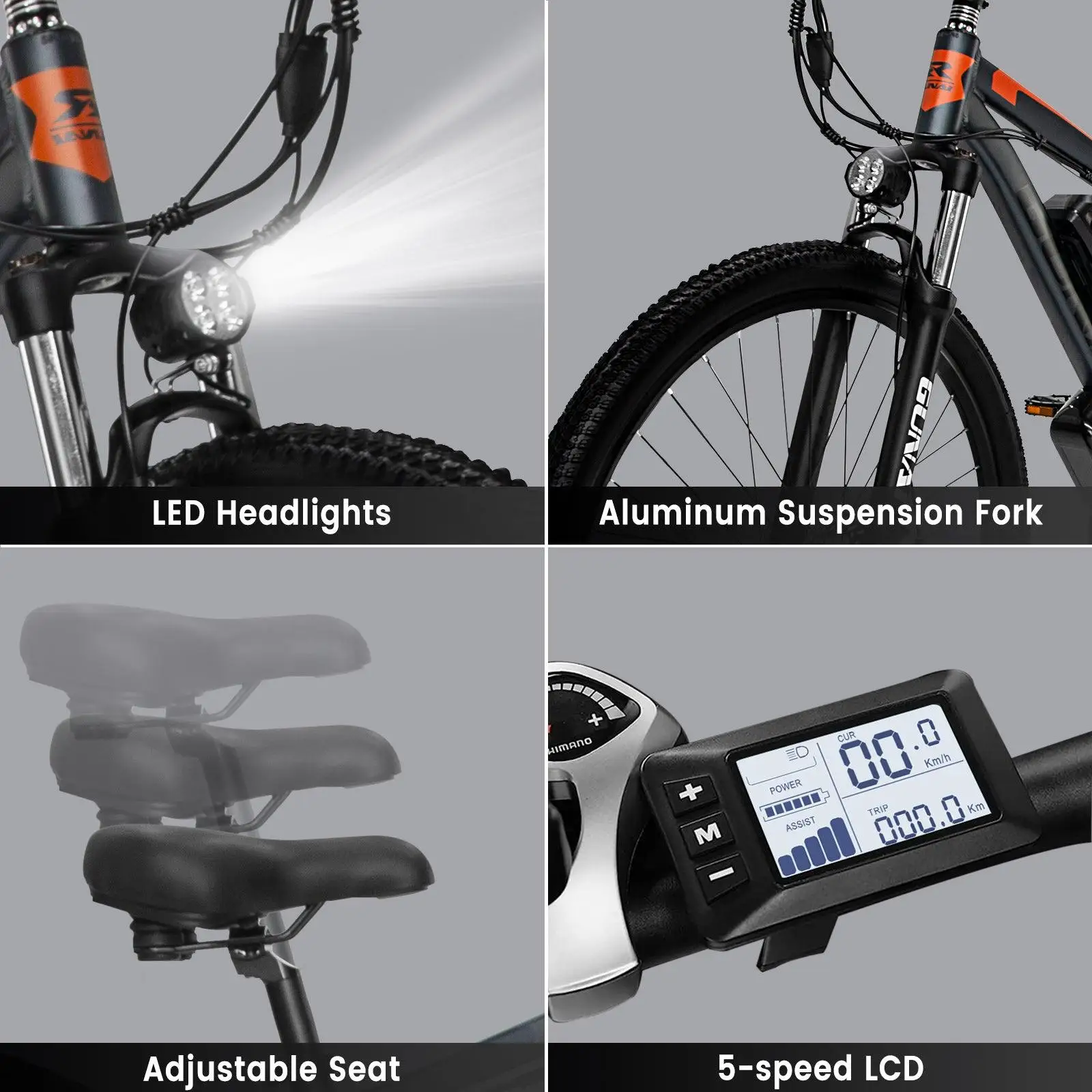 GUNAI GN29 750W 29Inch Electric Mountain Bike