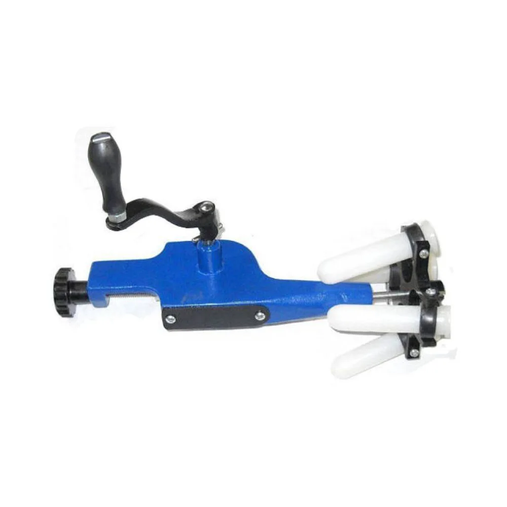 Hand Centrifuge a Single Speed Hand Driven Machine Consisting of Die Casted Parts and a Steel Pinion and Worm Drive