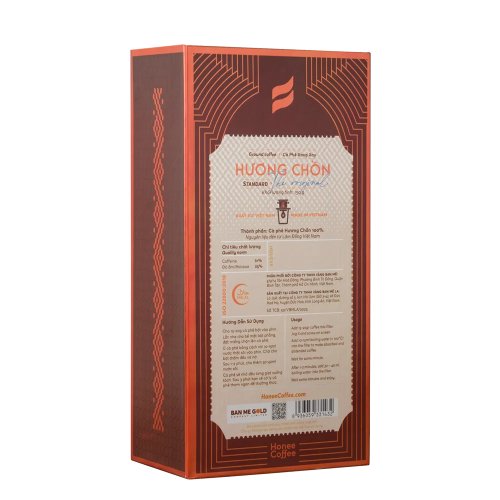 ベトナム HUONG CHON コーヒー Honee Coffee HUONG CHON Premium - 150g Weasel Coffee