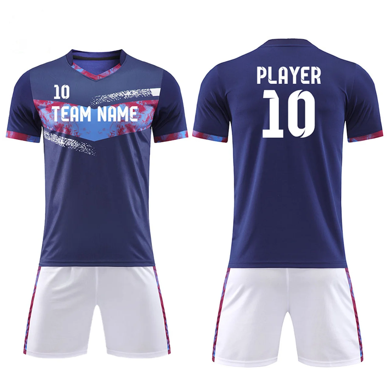 2023 Custom Sublimated Soccer Team Uniform Football Jersey Shirt Design