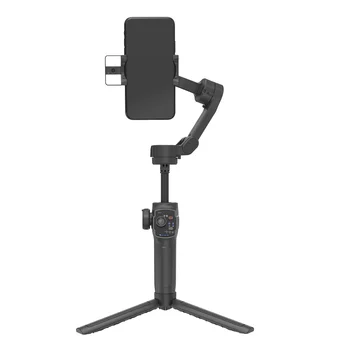 L9 Popular 3 Axis Face Tracking Smart Shooting Gimbal Stabilizer with Fill Light Extension Rod Tripod VLOG Selfie Stick detail image
