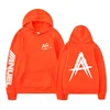orange white letters