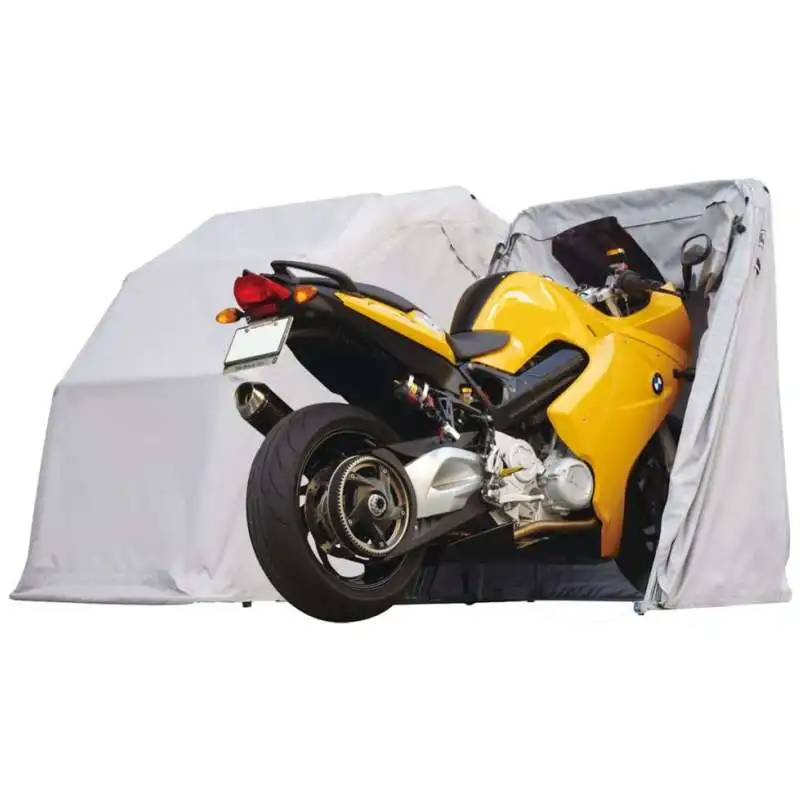 motorcycle storage tent with floor