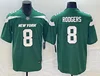 Green White #8 ROOGERS
