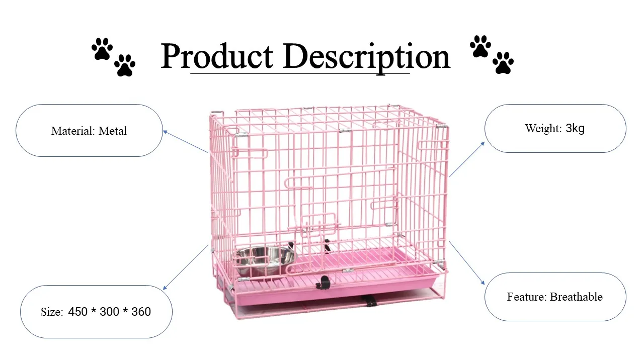 Classic Design Pet Cages For Dogs High Quality Durable Material In
