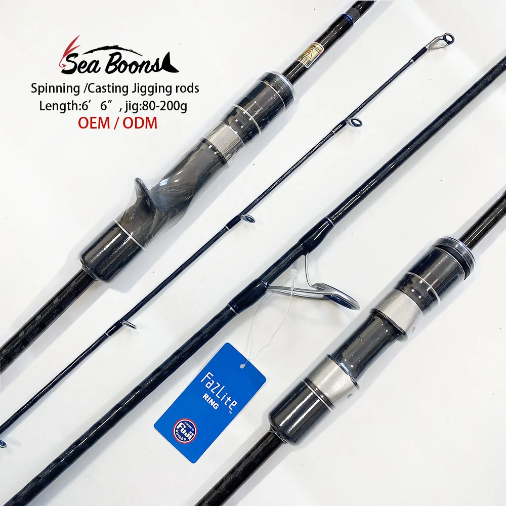 New Offshore Casting Spinning Fuji Guide Toray Carbon Blank Slow ...