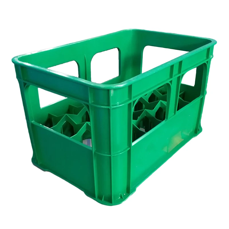 Plastic PP Raw Turnover Logistic Box Plastic Crate Beer Bottle Moving Crates