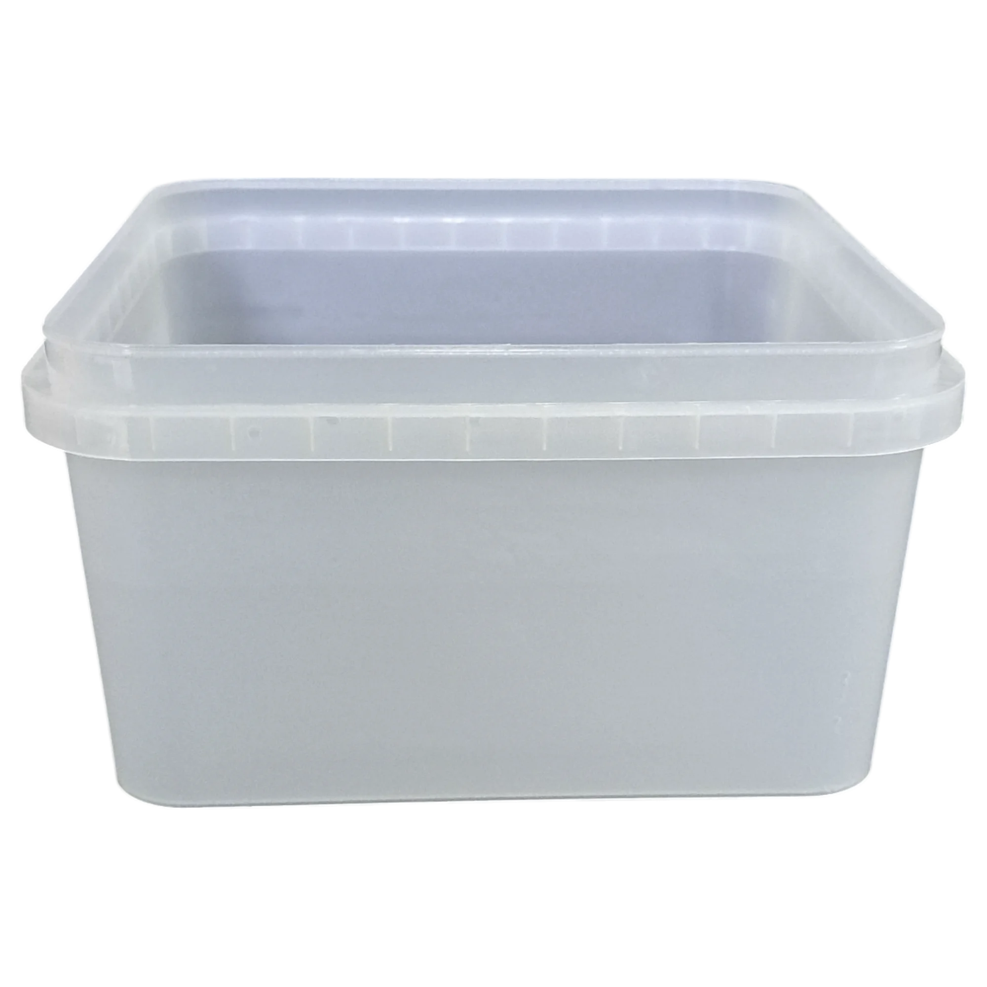 2000ml Square IML Container with Tamper Evident Lid DKK2100 Customizable Logo Color Plastic Food Cup for Packaging Other Foods