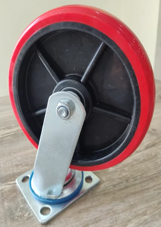 Heavy Duty Scaffolding 200mm Caster Wheels With Swivel Wheel 360 Degrees Rolling Made In Vietnam