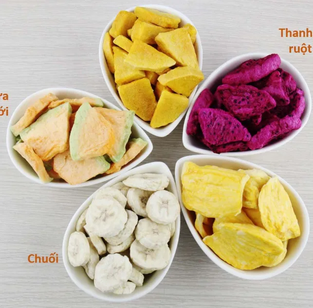 Jack Fruits Fd Ifruitz Blended Sliced Fd Drying Process Bulk Vacuum