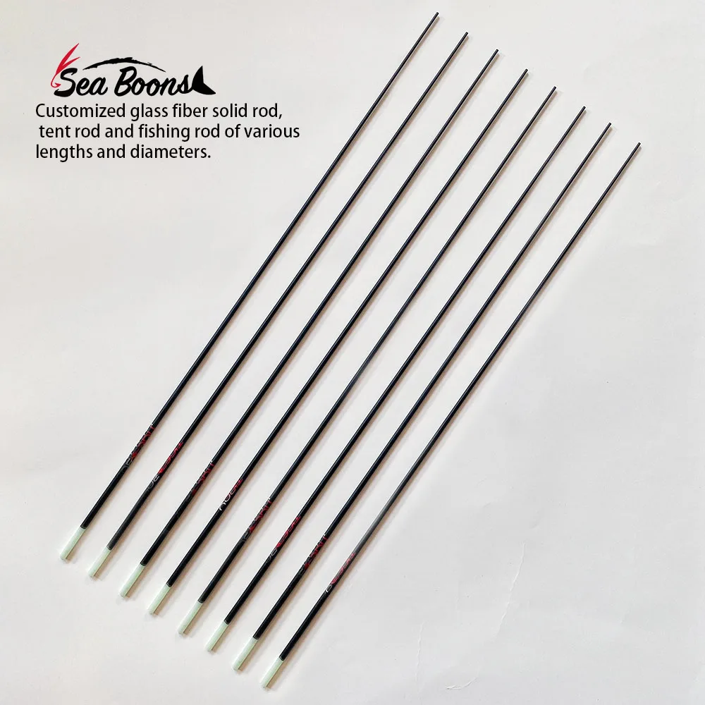 Customized Tent Glass Fiber Solid Rod And Fishing Rod Of Various