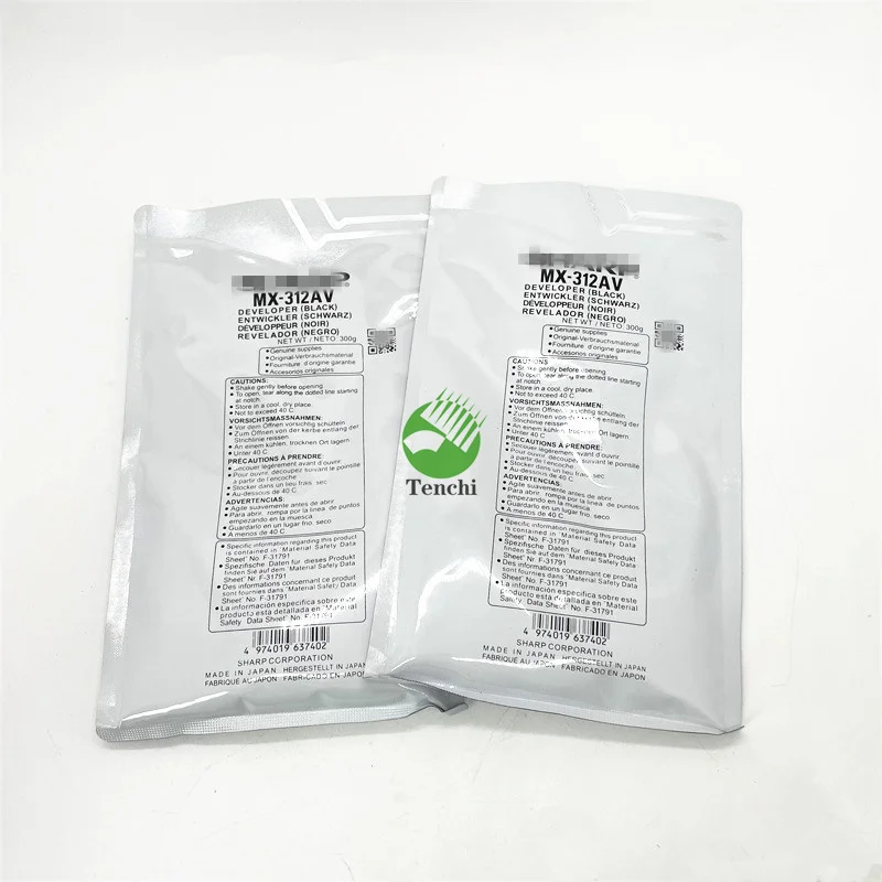 Original MX-312AV Developer for Sharps MX M260 M310 M264 M314 M354 AR-5726 Copier Spare Parts