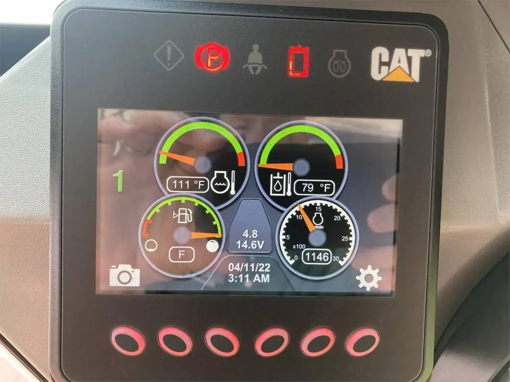 High Operationoriginal Skid Steer Cat 262d3 Skid Steer Loader With