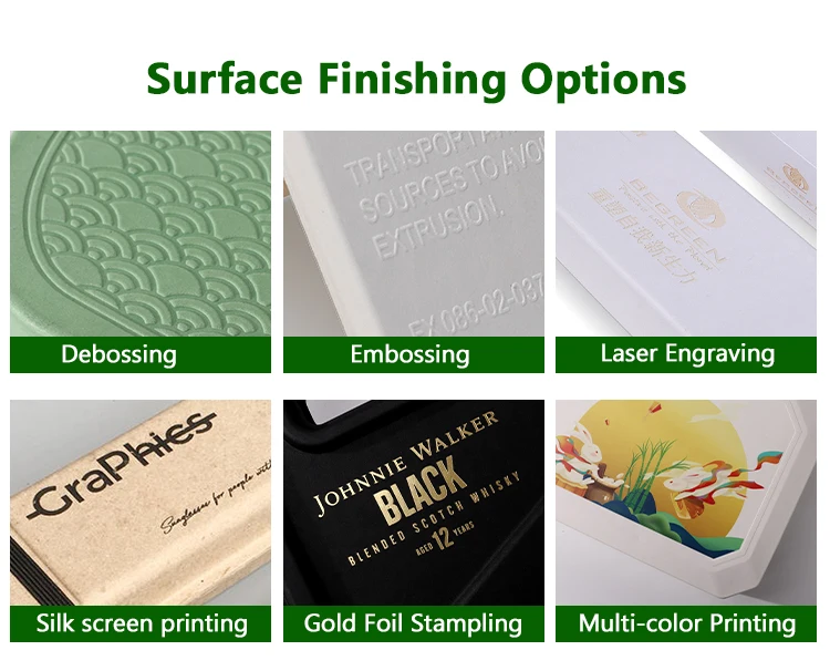Custom Pulp Packaging Press Pulp Packaging Black For Electronic ...