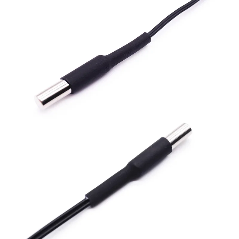 Cylinder Head NTC Temperature Sensor 3x10mm 5x20mm 5x25mm 6x30mm 3950 10K Ohms Copper Bullet Housed Stainless Steel RTD Probe