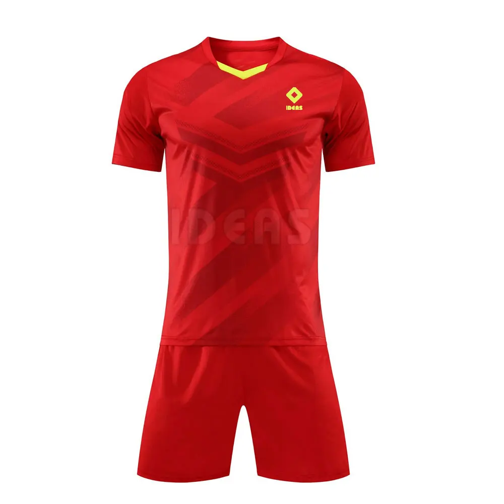 Men Customization Soccer Uniform Professional Designing Stylish Color