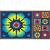 Caoutchouc recyclé et design floqué