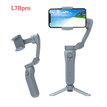 Factory Supply L7Bpro Handheld 3 Axis Anti-Shake Face Tracking Mobile Gimbal Stabilizer Desktop Tripod for Tiktok detail image
