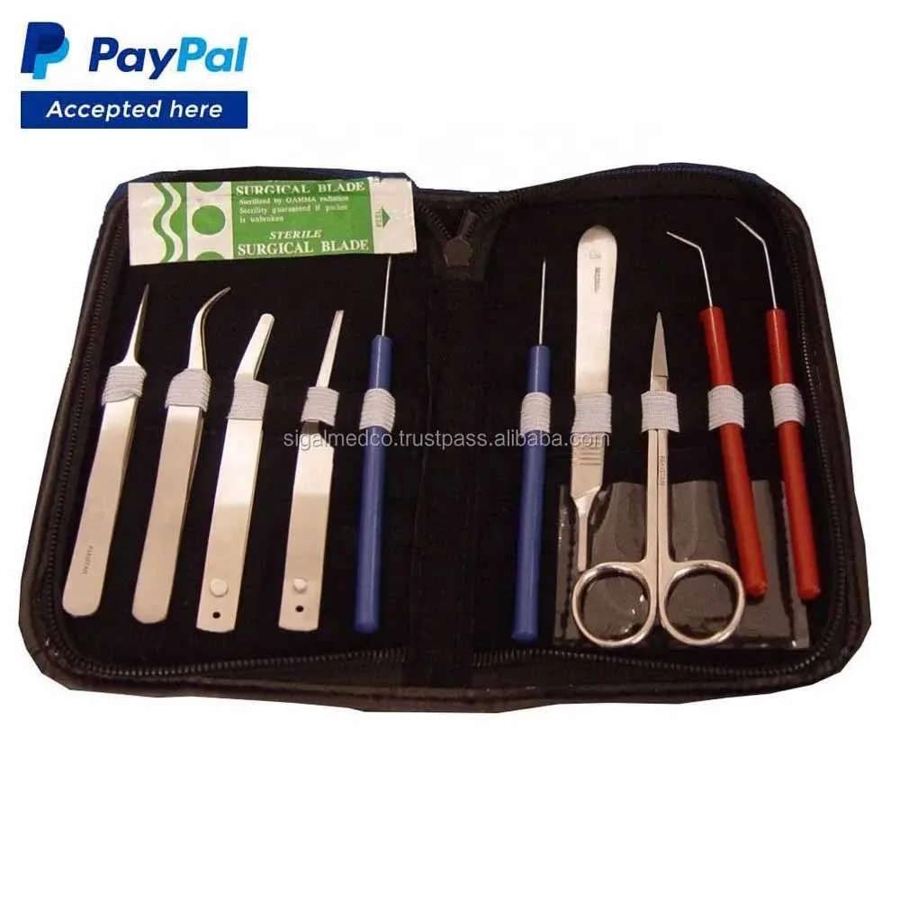 20 PCS Dissecting Kit Set/ Frog Dissecting Kit/ Biology Students Kits Advanced Dissection  Tools   by SIGAL MEDCO