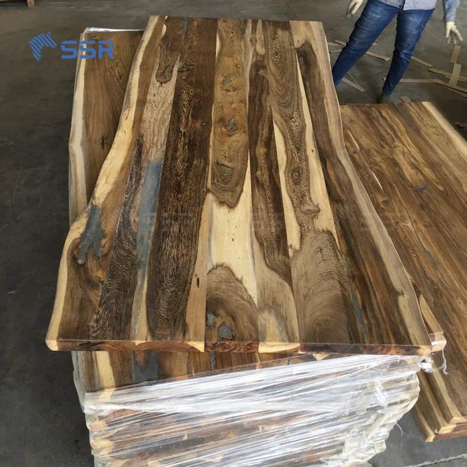 Ssr Vina Senna Siamea Wood Edge Glue Live Edge Countertop Wood Slab