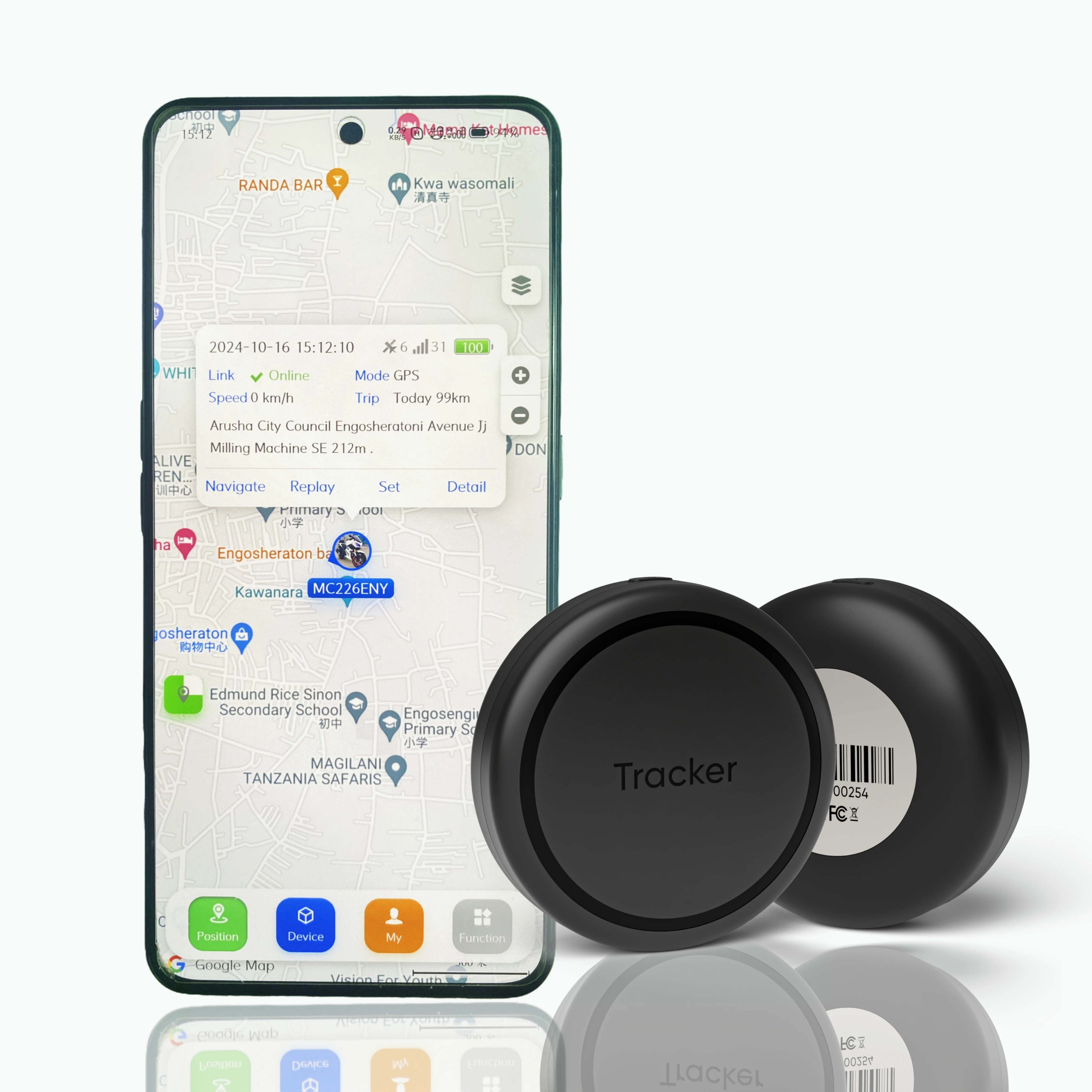 Магнитный портативный gps-трекер 4