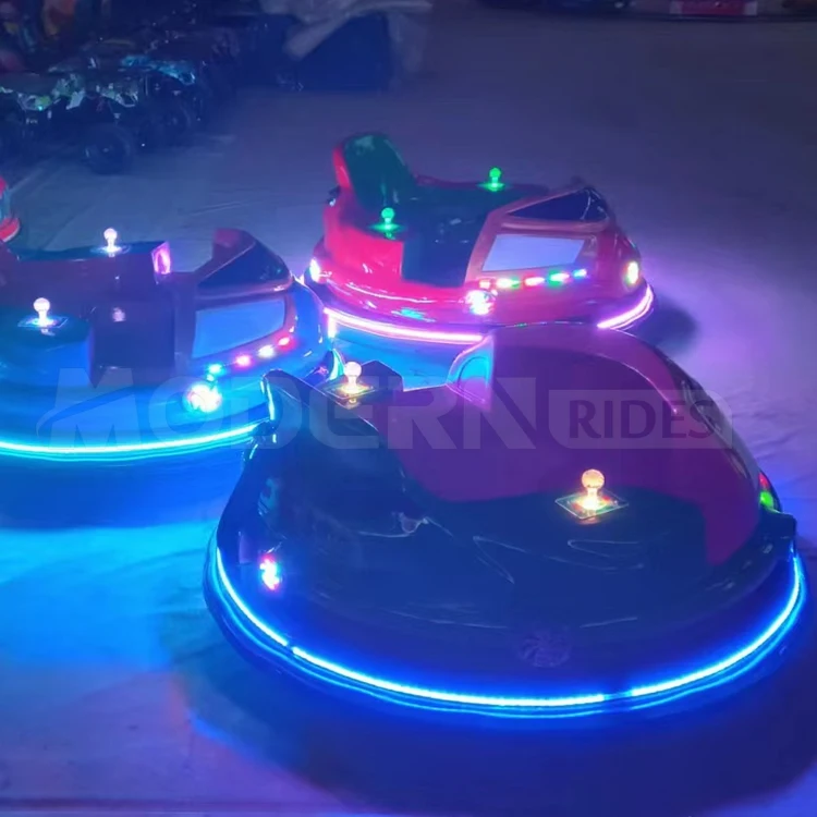 Two Seats Bumper Car Kids And Adults Amusement Park Rides Laser Battle