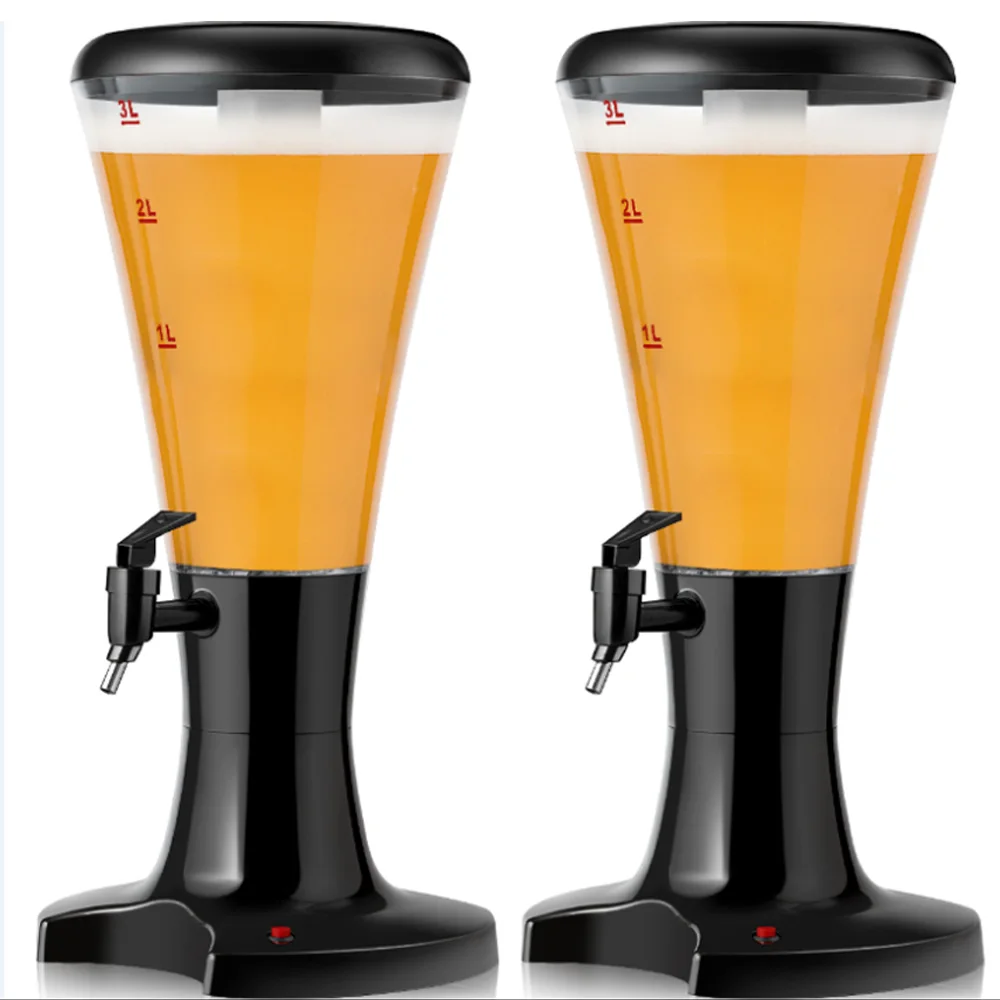 Оптовая продажа с фабрики Лидер продаж дозатор Пивной Башни 3л со светодиодными лампами