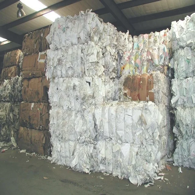 Discounts Shredded Waste Office Paper / White Waste Paper For Tissues