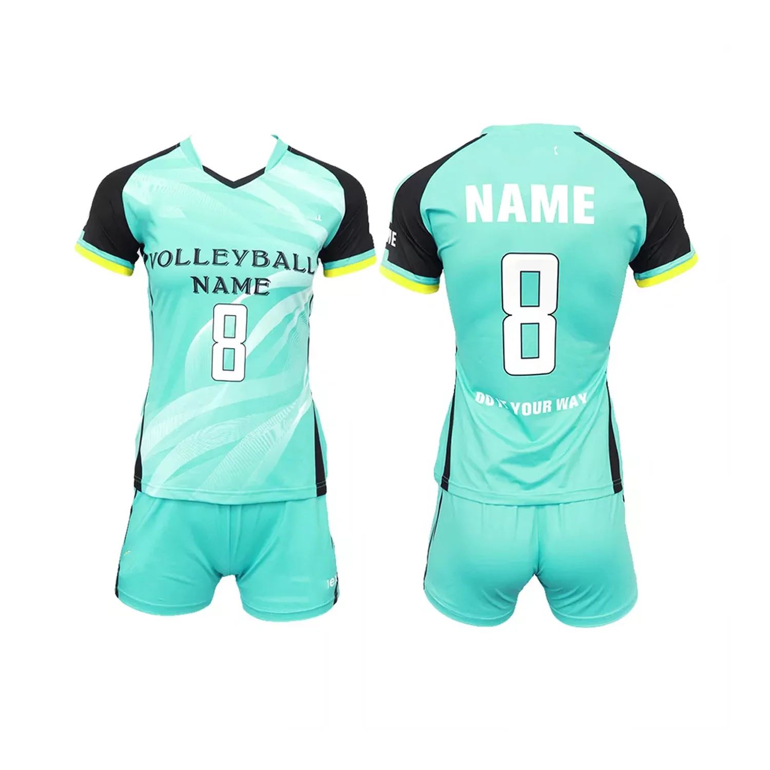 Customized Sublimation Volleyball Jersey Women Volleyball Uniform ...