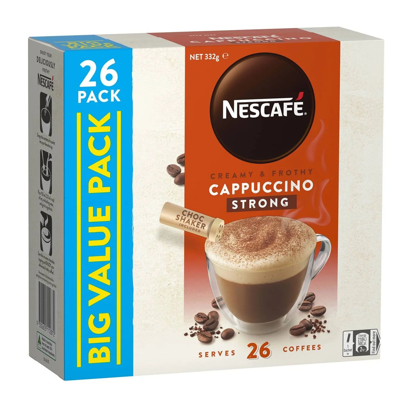 High Quality Nescafe Gold Cappuccino Sachets And Box Instant Coffee For ...