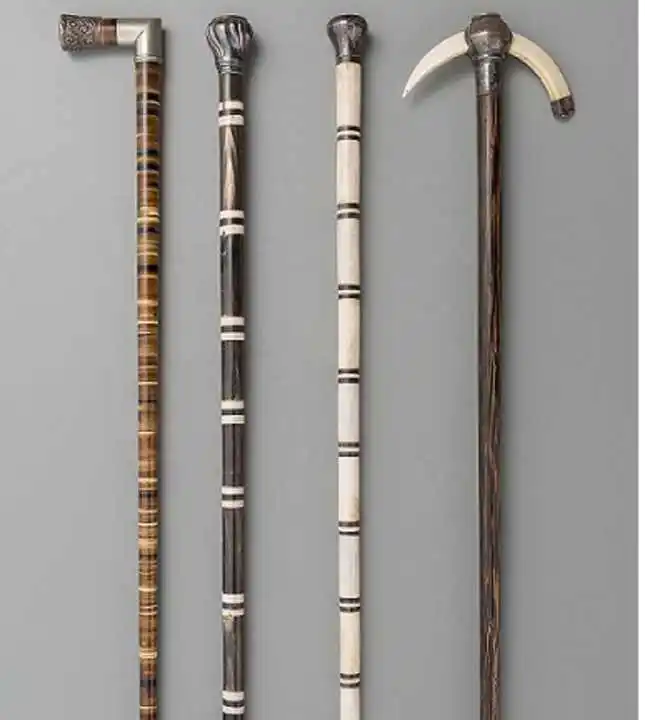 Ручки для ходьбы из натурального рога 2